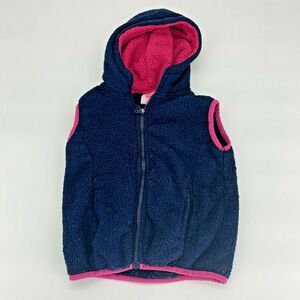 Beverly Hills Princess Girls Hood Vest Full Zip XS